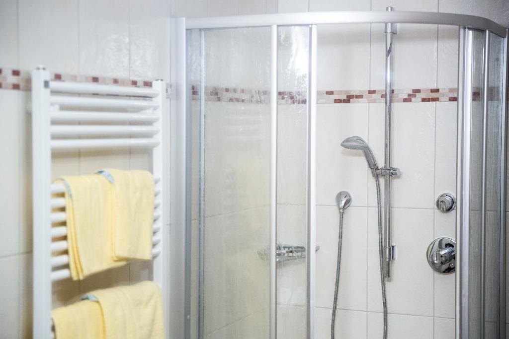 Kúpeľňa v ubytovaní Appartements Hochlega