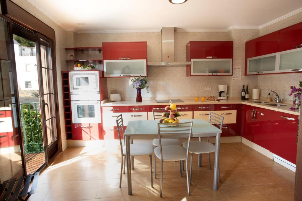 Kuchyňa alebo kuchynka v ubytovaní Casa Montelucía