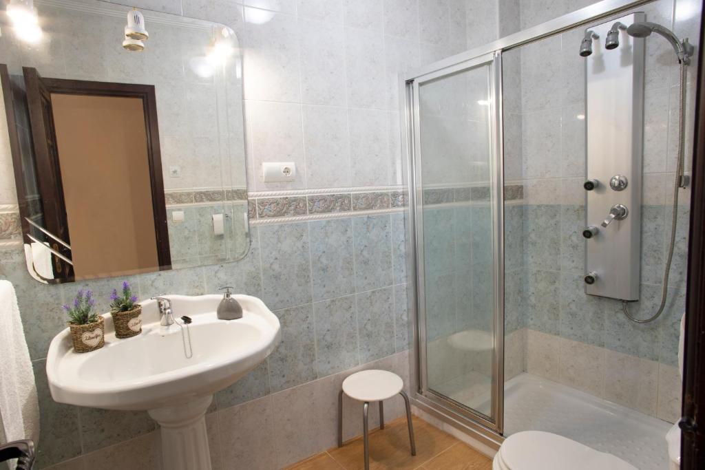 Kúpeľňa v ubytovaní Casa Montelucía
