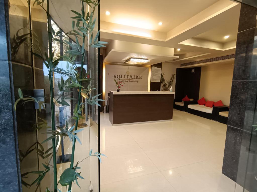 Vstupní hala nebo recepce v ubytování Hotel Solitaire
