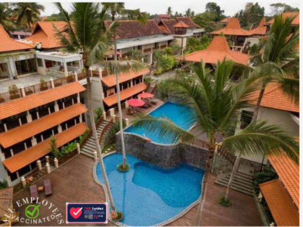 A view of the pool at Best Western Premier Agung Resort Ubud or nearby