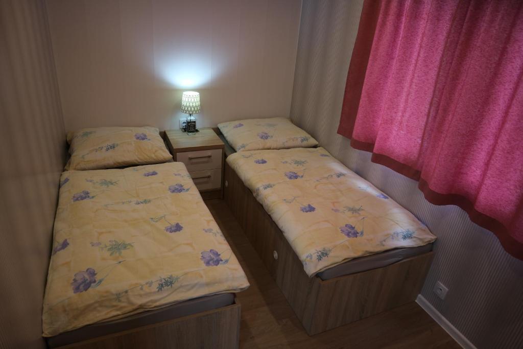 Postel nebo postele na pokoji v ubytování Amis apartmán 2