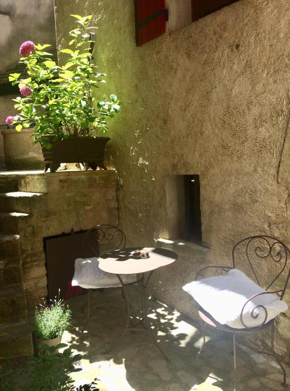 Posezení v ubytování LA MAISON D’ALICE
