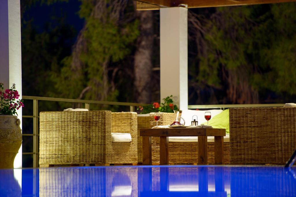 Posezení v ubytování Olympion Asty Hotel