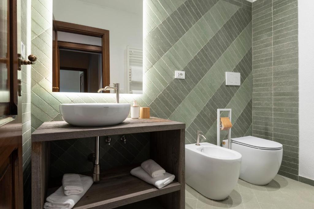 Kúpeľňa v ubytovaní Agriresort La Colombaia