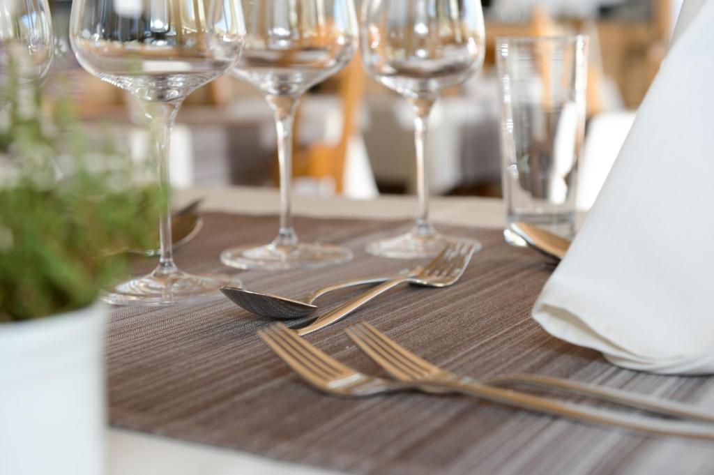 Nápoje v ubytování Hotel Steinbock Vals