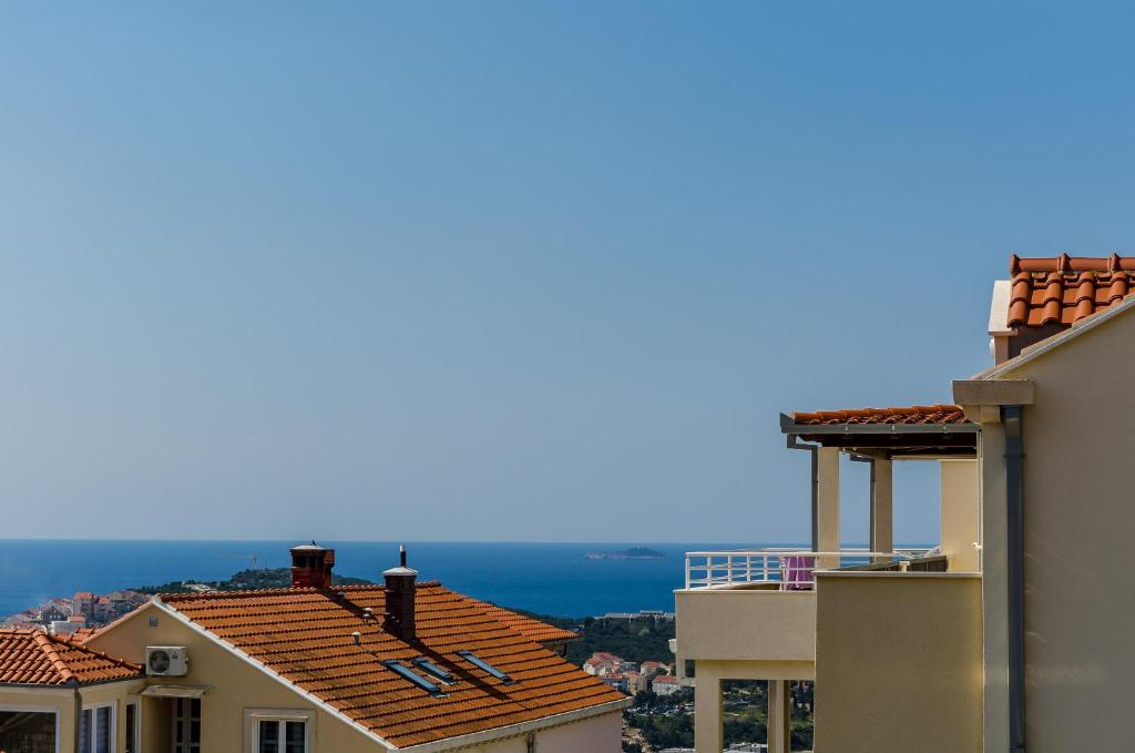Nespecifikovaný výhled na moře nebo výhled na moře při pohledu z apartmánu