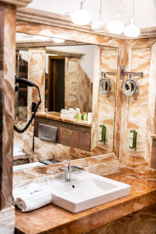 Kúpeľňa v ubytovaní Hotel Rubinstein