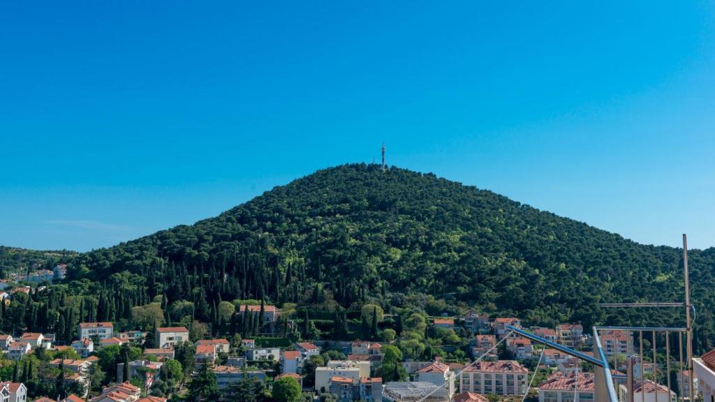 Výhľad na hory alebo výhľad na hory priamo z apartmánu