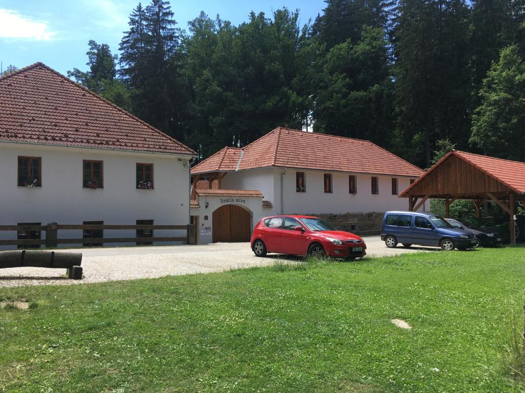 Budova, kde se penzion nachází