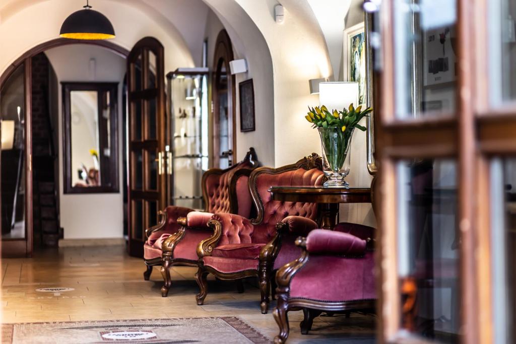 Posedenie v ubytovaní Hotel Rubinstein