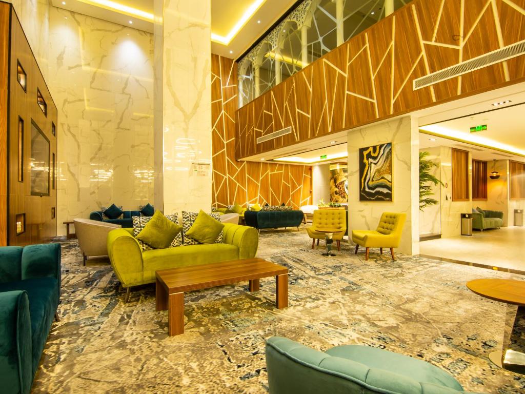 Posezení v ubytování Wow Diamond - White Diamond Hotel Al Nuzha