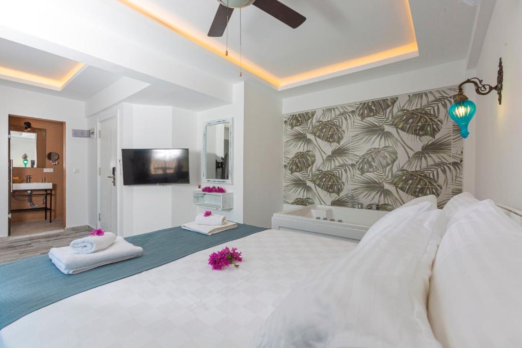 Postel nebo postele na pokoji v ubytování Payam Hotel