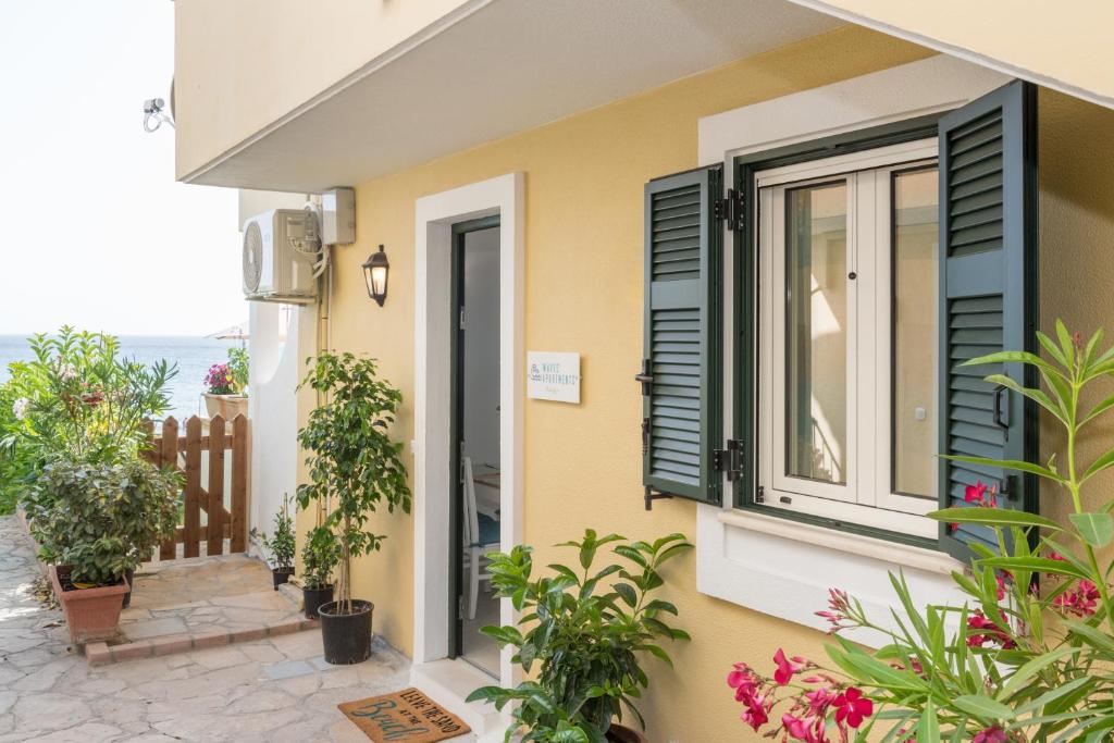 Balkon lub taras w obiekcie Waves Apartments Melody Glyfada