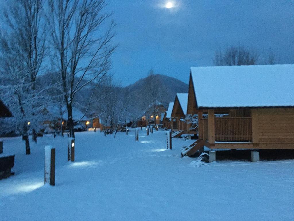 Camp Podgrad Vransko v zimě