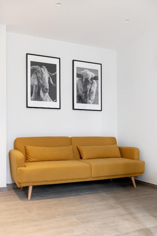 Posezení v ubytování Apartamento Urrizti