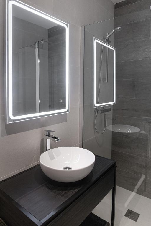 Koupelna v ubytování Apartamento Urrizti