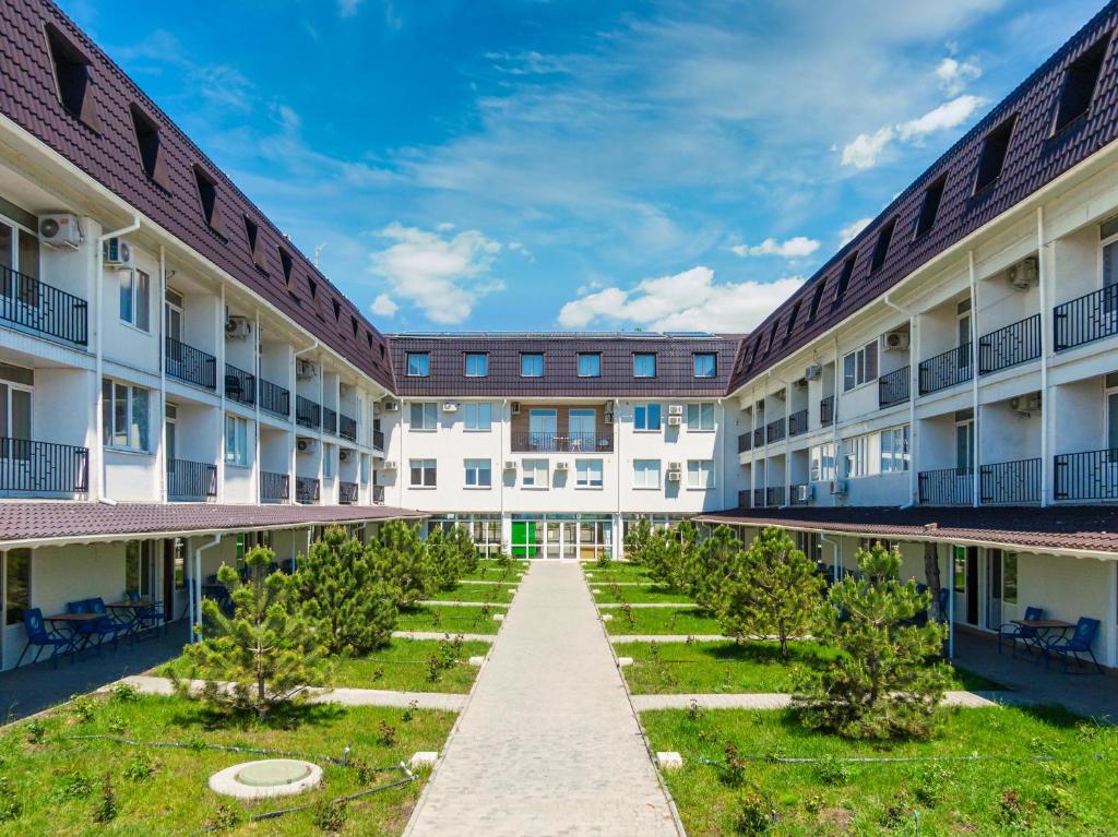 Budova, kde se hotel nachází