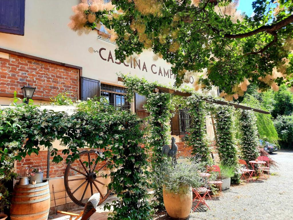 Zahrada ubytování B&B Relais Cascina al Campaccio