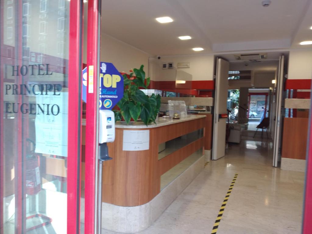 Vstupní hala nebo recepce v ubytování Hotel Principe Eugenio