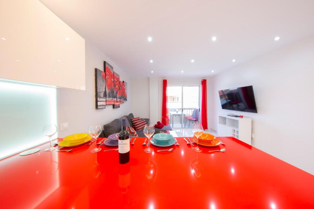 Telewizja i/lub zestaw kina domowego w obiekcie MEDANO4YOU The Austrian Holiday Home
