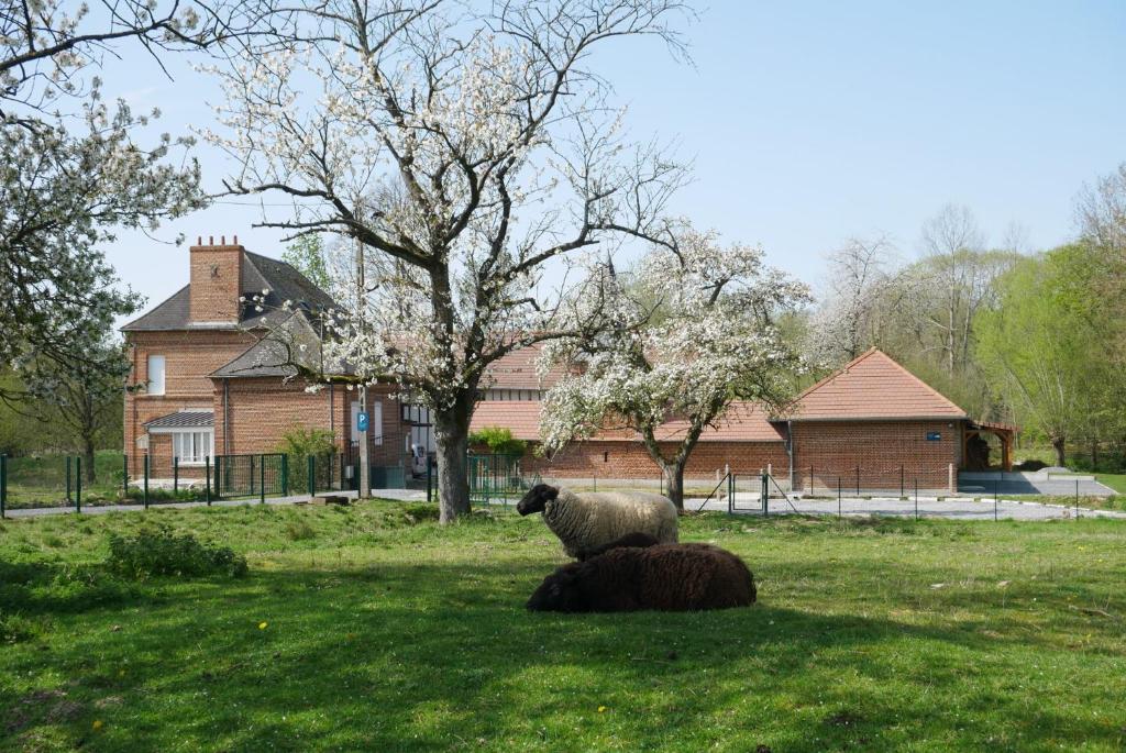 Zahrada ubytování Le Moulin Sainte Marie, chambres d'hôtes et Gîte
