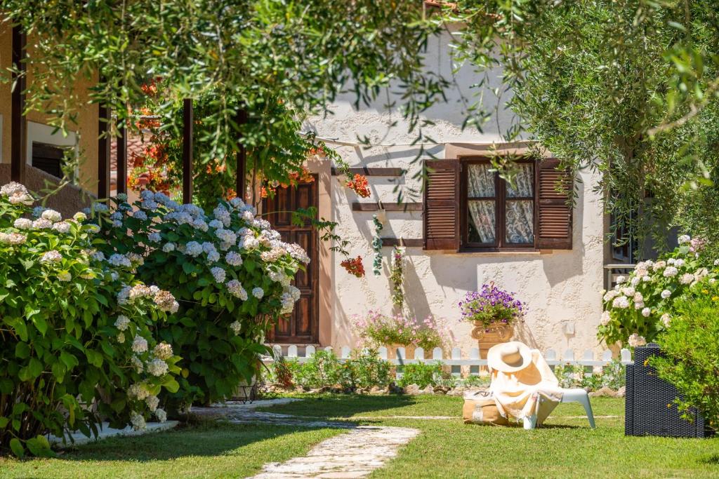 Zahrada ubytování Anneta Studios