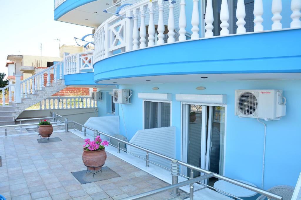 Balkon lub taras w obiekcie Hotel Paris