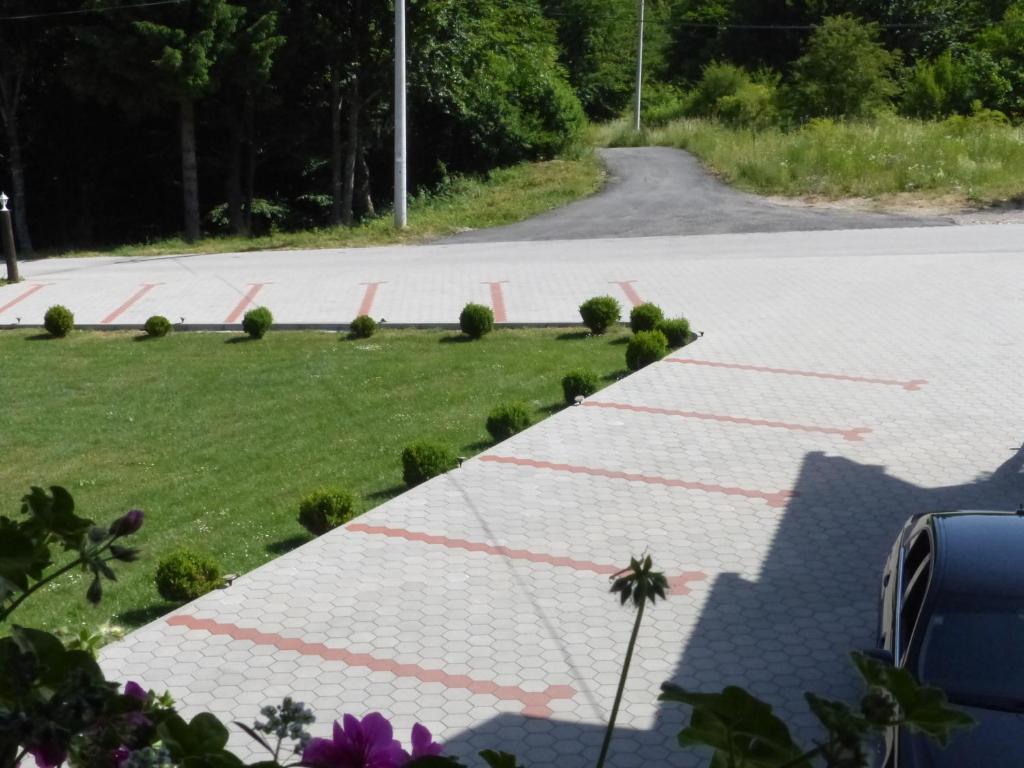 Vonkajšia záhrada v ubytovaní House Pox