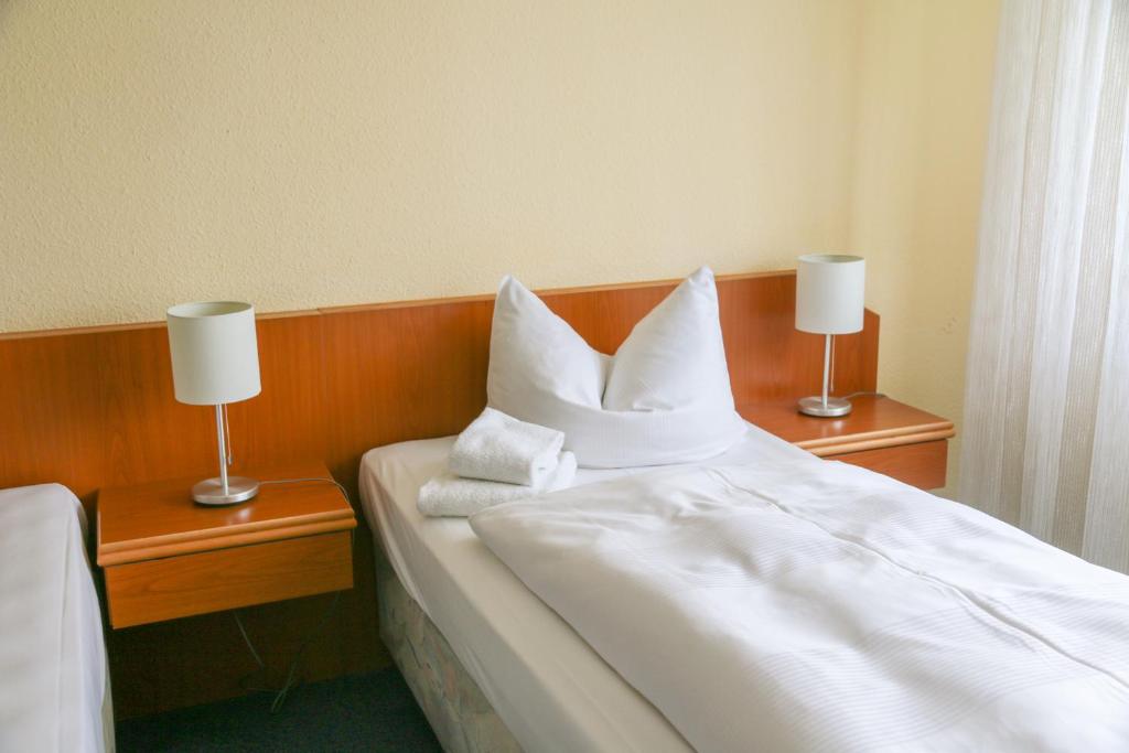 Hotel Stadt Mühlhausen - Chambre Lits Jumeaux
