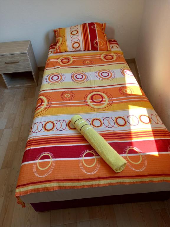Postel nebo postele na pokoji v ubytování MD APARTMANI CANJ