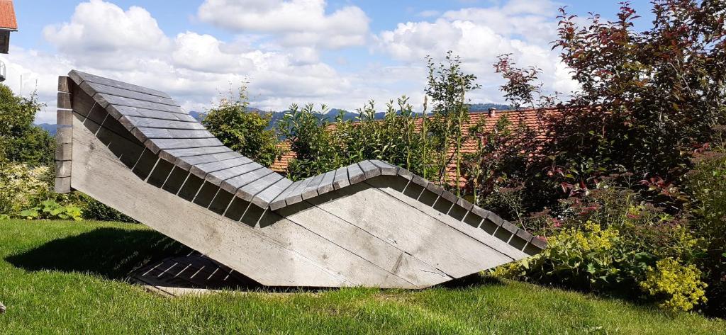 Zahrada ubytování Ferienwohnung Bergblick