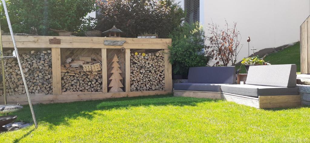 Zahrada ubytování Ferienwohnung Bergblick
