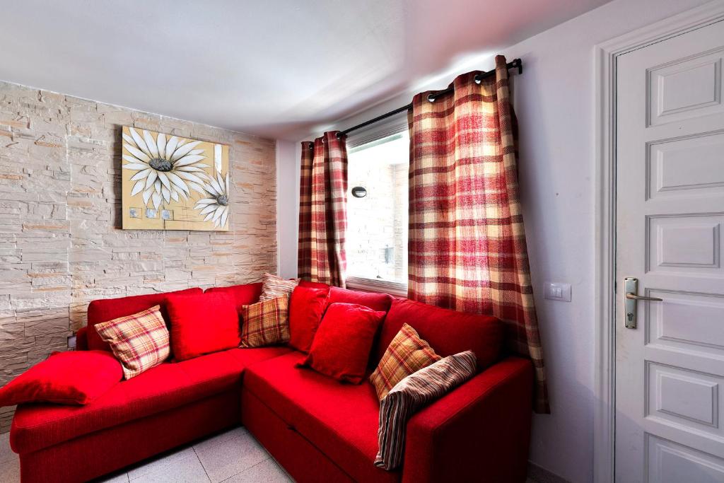 A seating area at Gin Gin Vivienda Vacacional