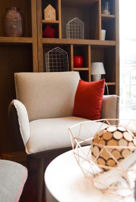 Posezení v ubytování Hotel La Caleche