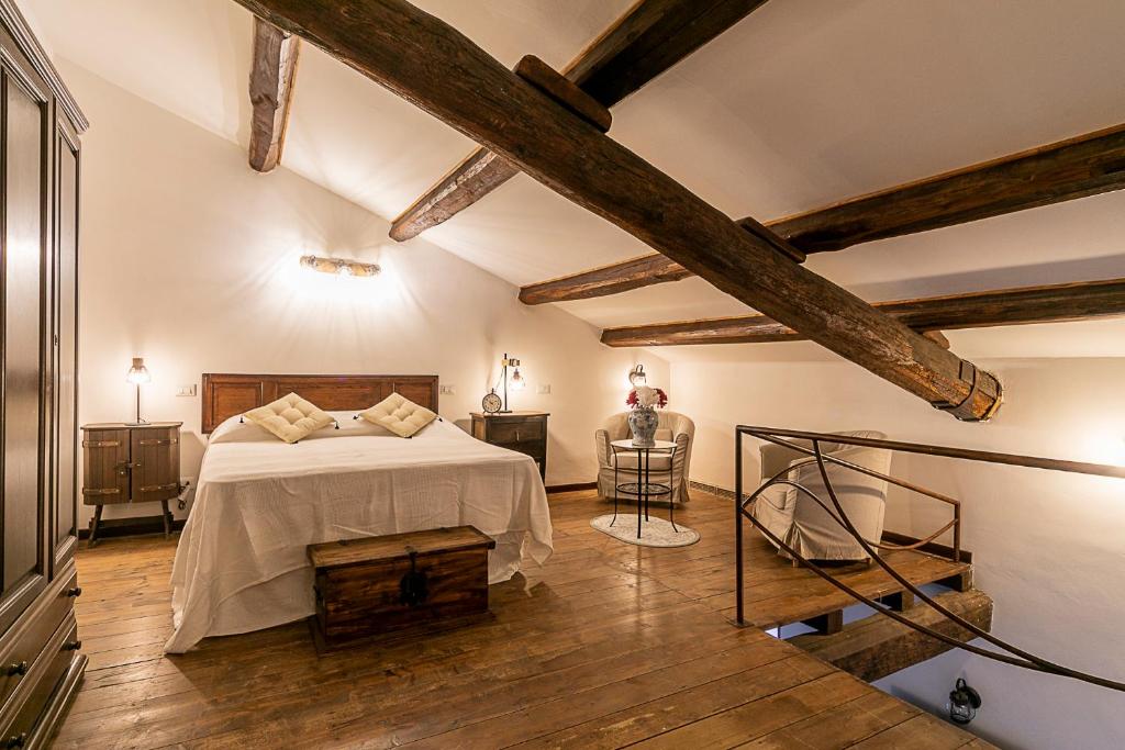 Krevet ili kreveti u jedinici u objektu Borgo Stays - Cavaliere