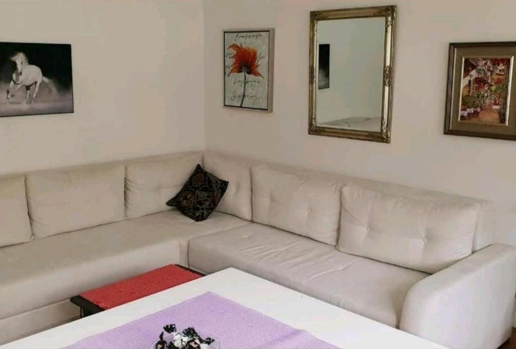 Zona d'estar a apartman oli