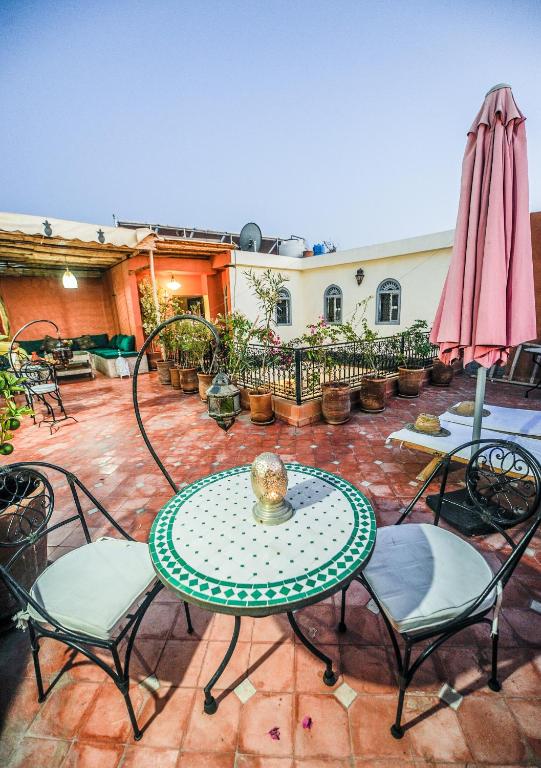 Patio nebo venkovní prostory v ubytování Riad Milouda