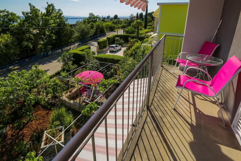 Balkón alebo terasa v ubytovaní House Diana