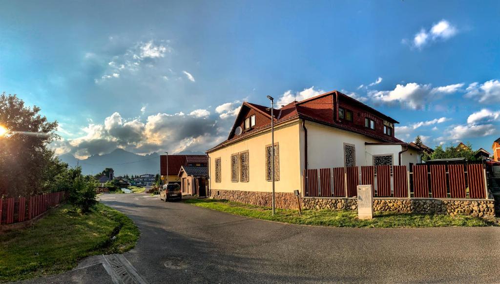 Budova, kde se ubytování v soukromí nachází