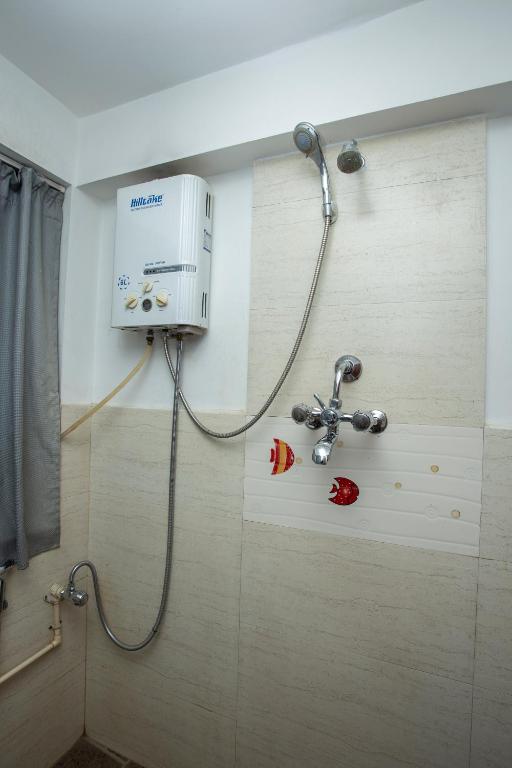 Koupelna v ubytování Kathmandu Boutique Hotel