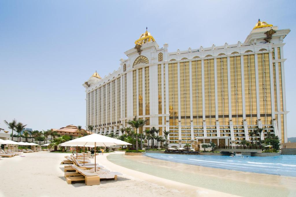 Bazén v ubytování Banyan Tree Macau nebo v jeho okolí