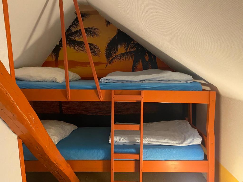 Postel nebo postele na pokoji v ubytování Myrehøj Bed & Breakfast