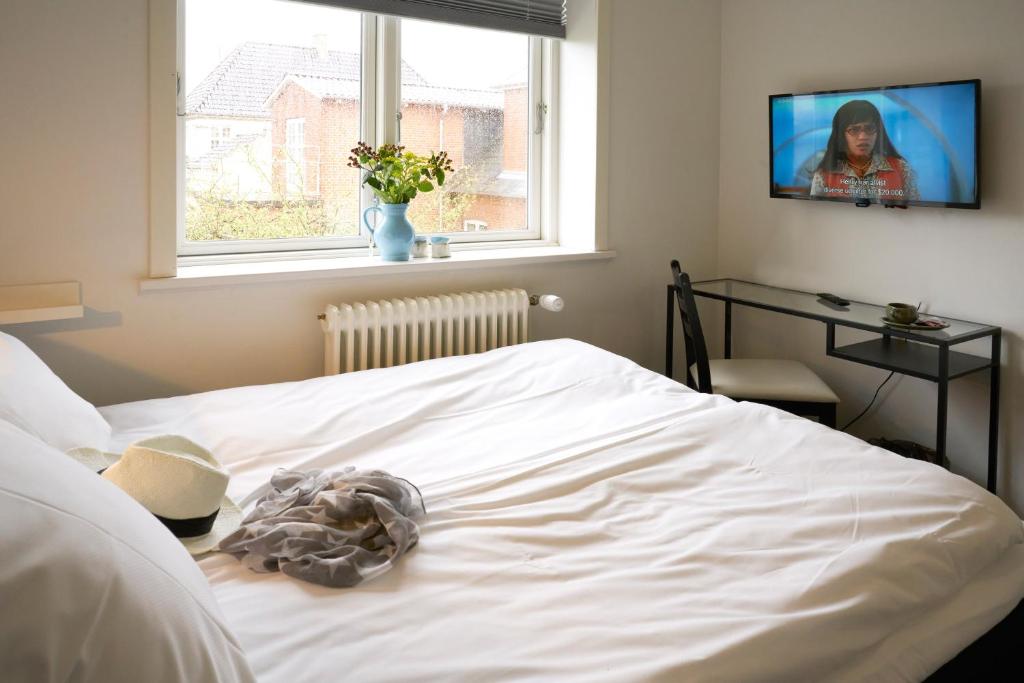 Postel nebo postele na pokoji v ubytování Villa Sofie Bed & Breakfast