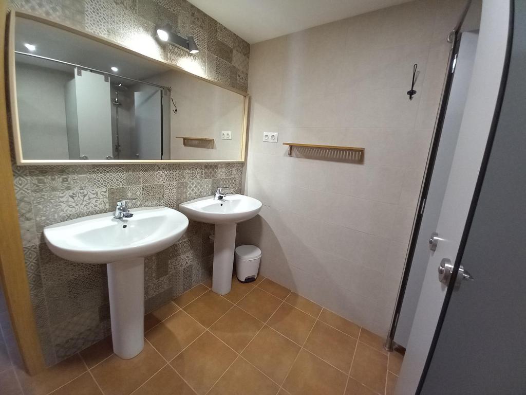 Koupelna v ubytování Rincón de Guara