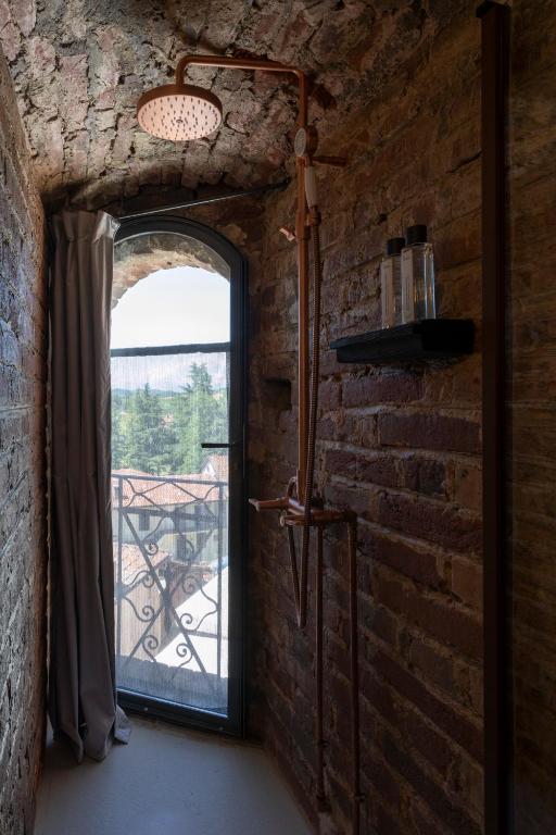 Balkón alebo terasa v ubytovaní Rocca di Arignano