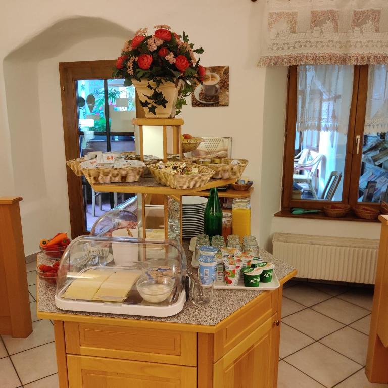 Jídlo v bed and breakfast nebo okolí