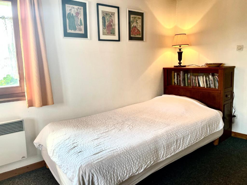 Postel nebo postele na pokoji v ubytování Gîte Nicole proche du Europa Park