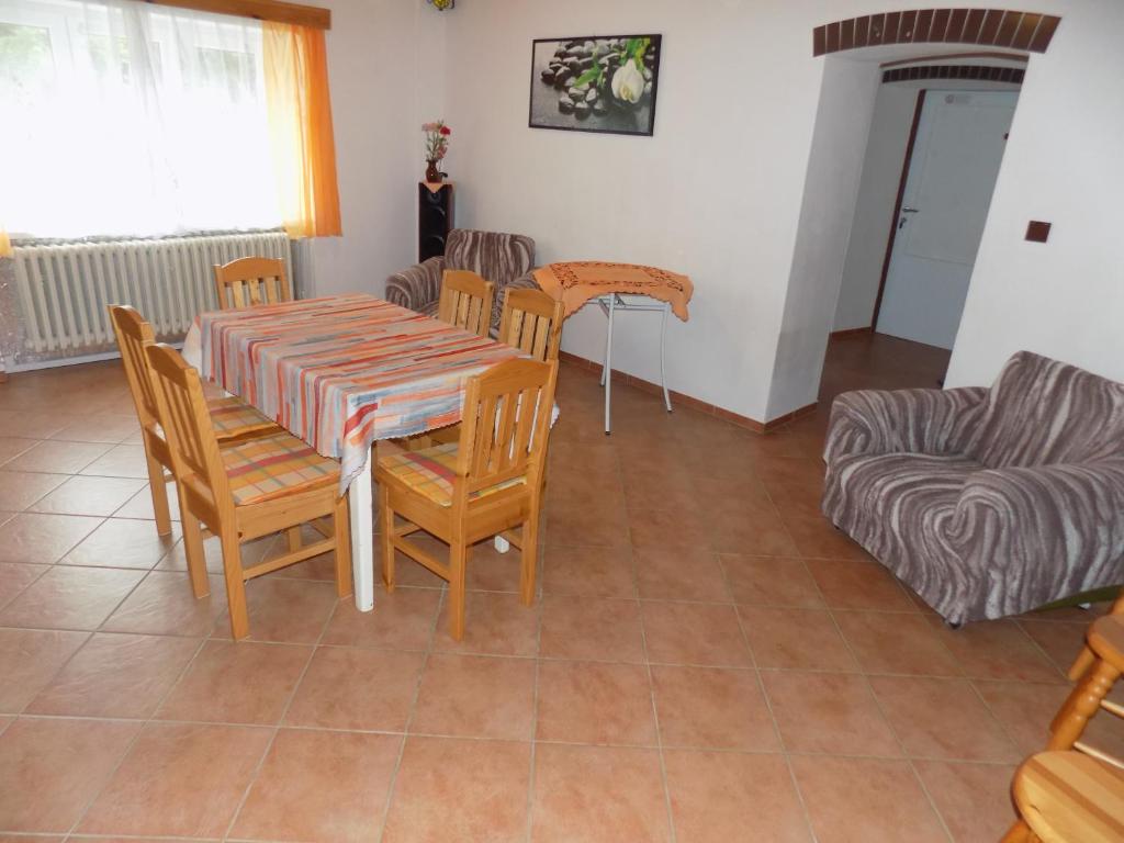 Posezení v ubytování Ubytování Apartmány Ferenčíková