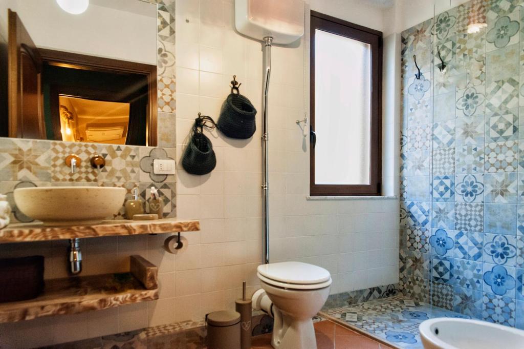 Koupelna v ubytování Casa Duci